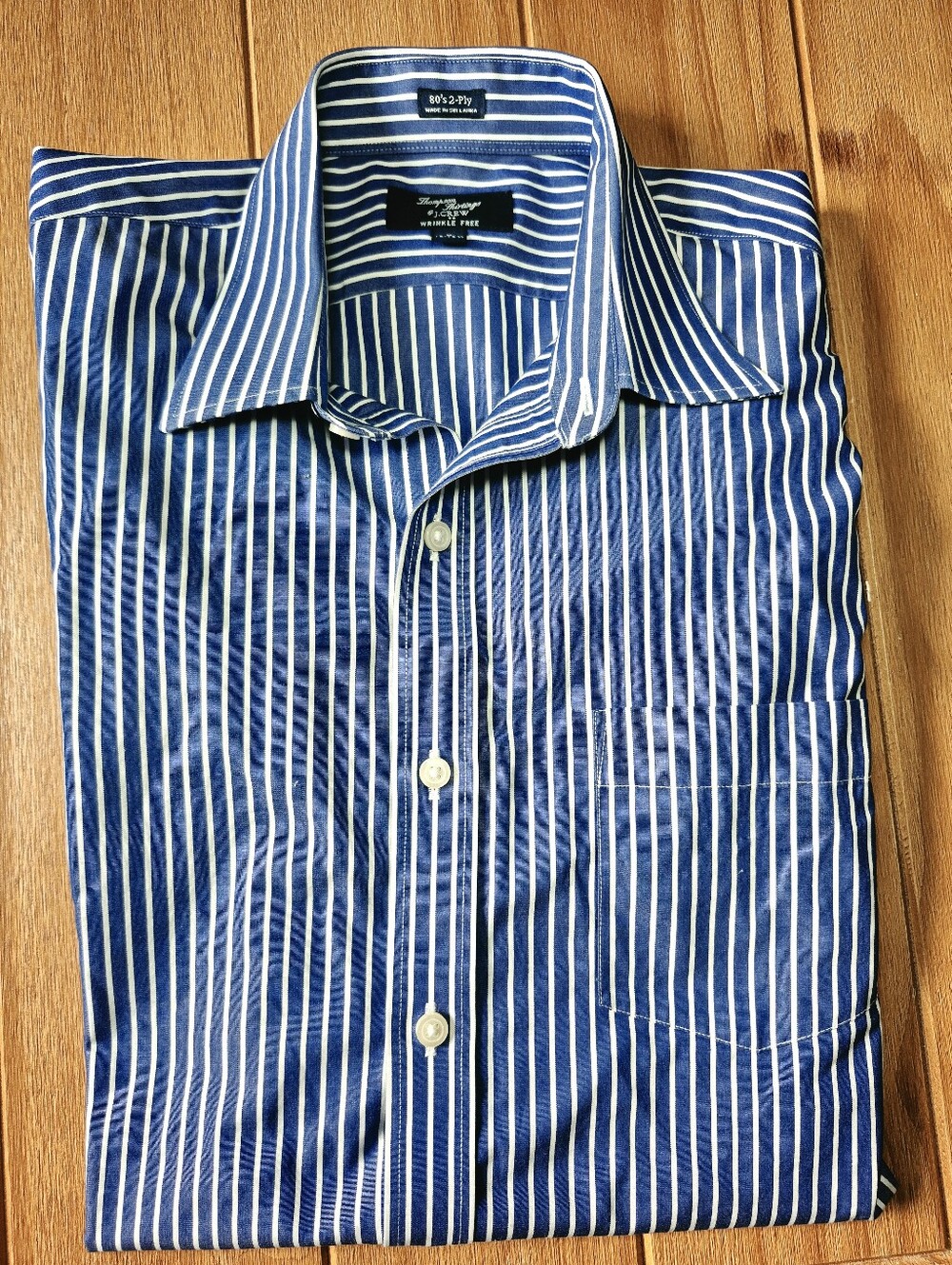 J.Crew Thompson "Wrinkle Free" Men's Dress Shirt - Size Medium